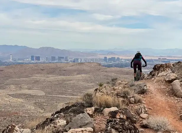 Group of riders enjoying Southern Nevada Pedal Fest